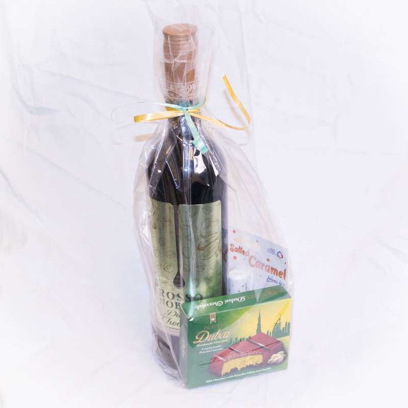 Rosso Nobile Dubai Chocolate + čokoláda